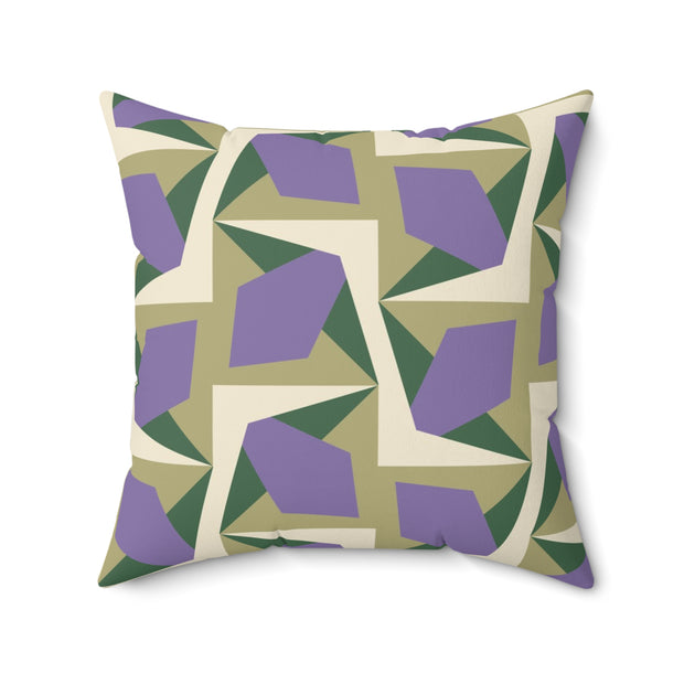Luccia Square Pillow - Geometric Modern Bold Design