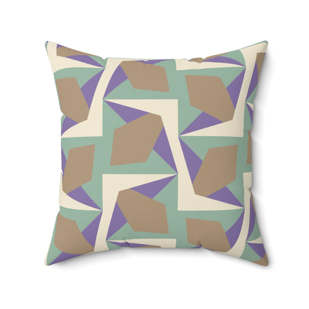 Luccia Square Pillow - Geometric Modern Bold Design