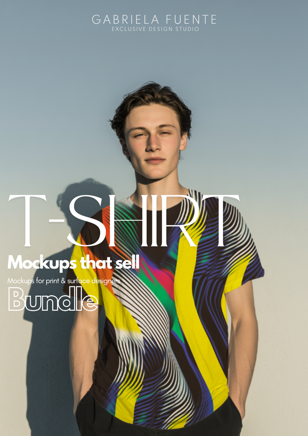 Mockup T-Shirt Bundle 3 Mockups