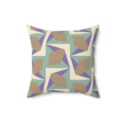 Luccia Square Pillow - Geometric Modern Bold Design