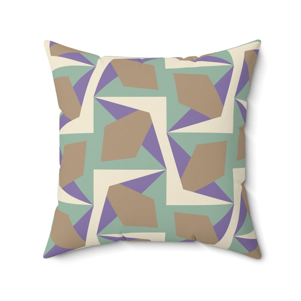 Luccia Square Pillow - Geometric Modern Bold Design
