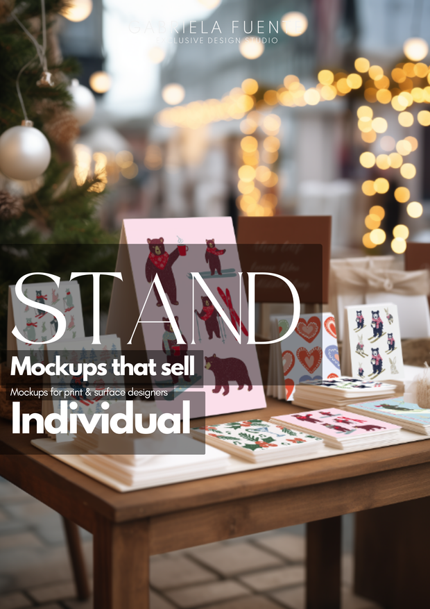 Mockup Card Stand
