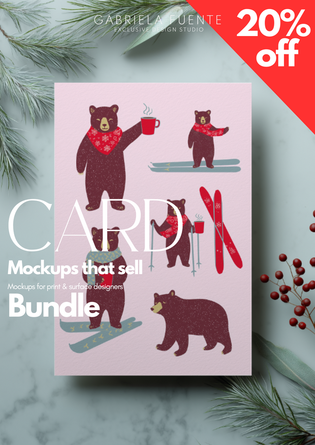 Mockup Card Bundle