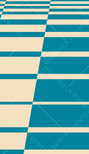 Teal Stripe