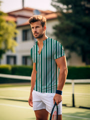 X'mas Stripe Green