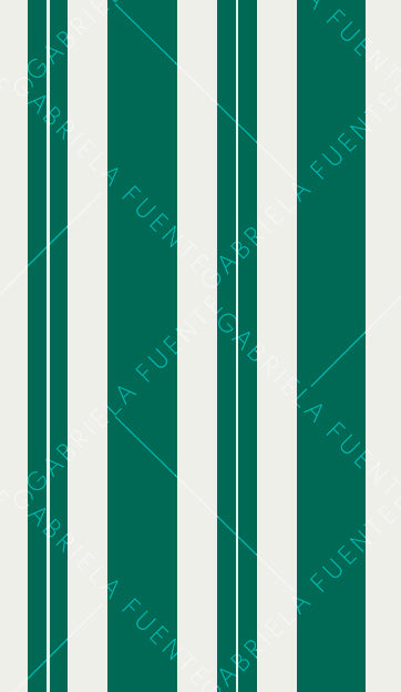 X'mas Stripe Green