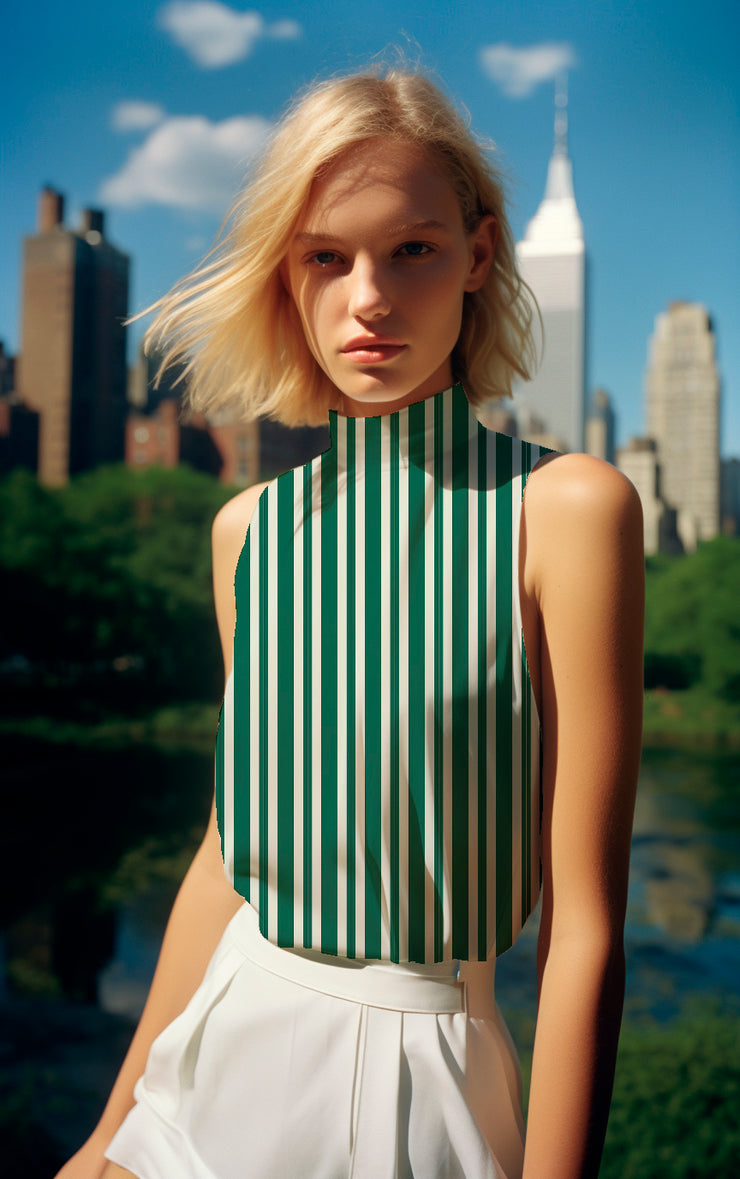 X'mas Stripe Green