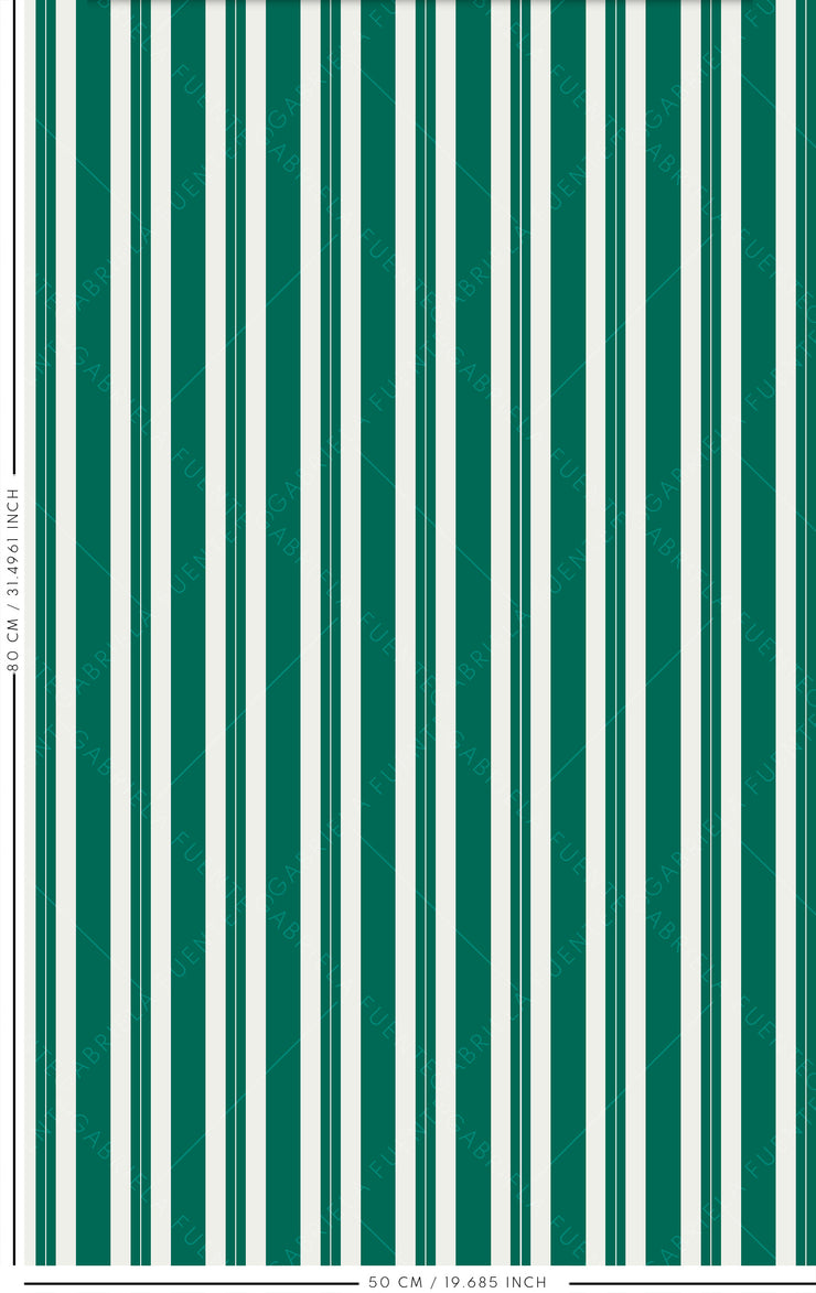 X'mas Stripe Green